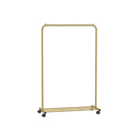 Clothes Rack With Wheels Metal Garment Rack 35.8in Wide – product view 2 | Amaraloft