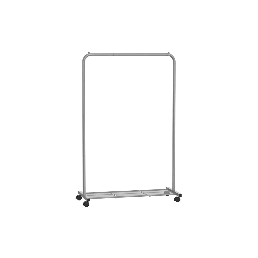 Clothes Rack With Wheels Metal Garment Rack 35.8in Wide – product view 3 | Amaraloft