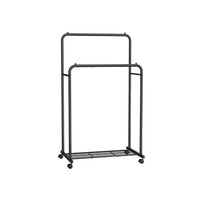 Clothes Rack With Wheels Metal Garment Rack 35.8in Wide – product view 4 | Amaraloft