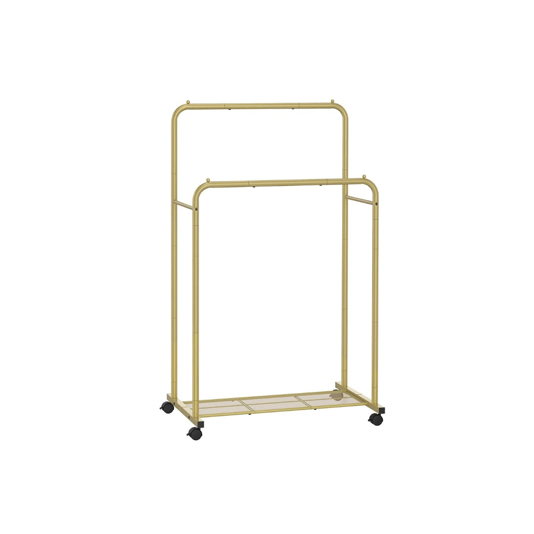 Clothes Rack With Wheels Metal Garment Rack 35.8in Wide – product view 5 | Amaraloft