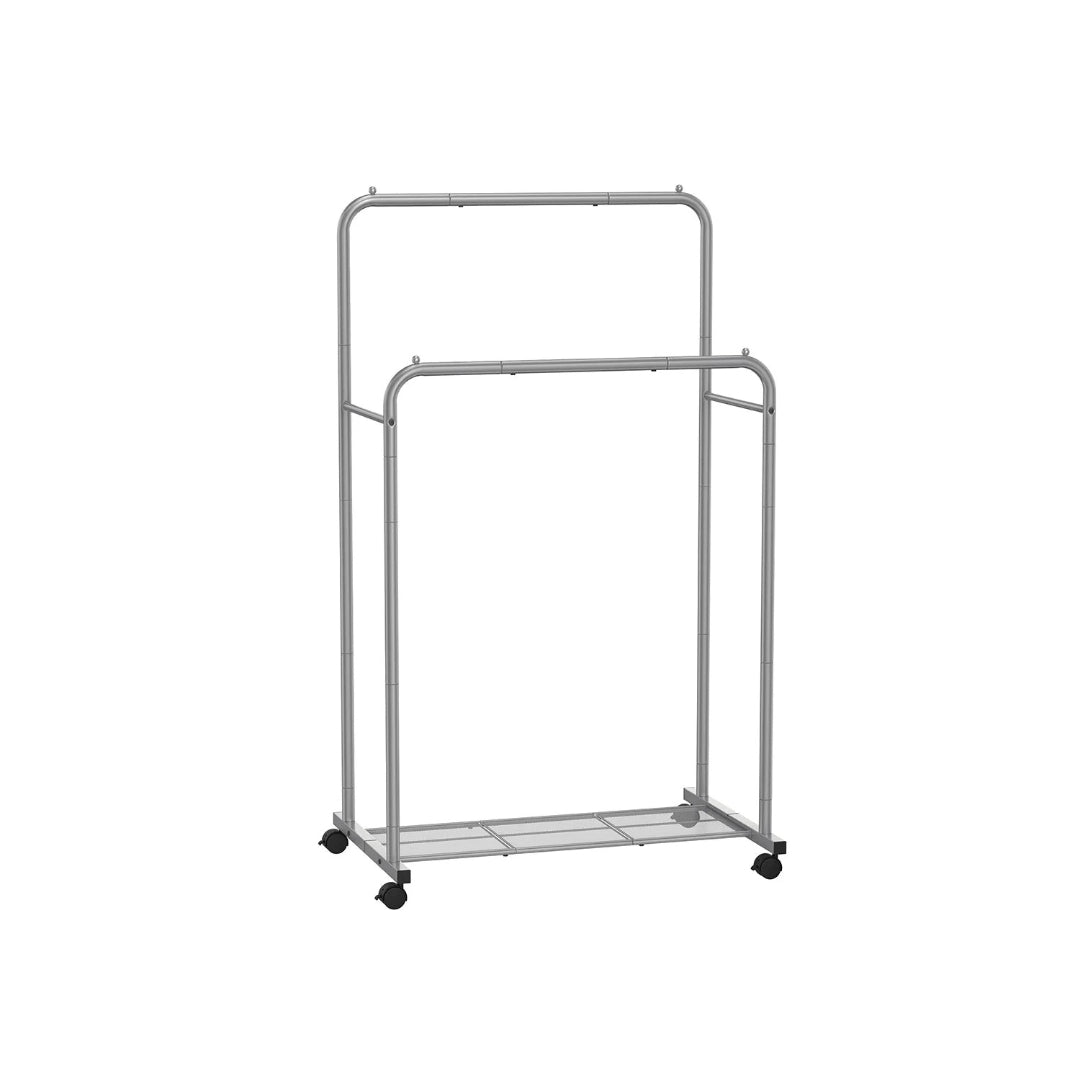 Clothes Rack With Wheels Metal Garment Rack 35.8in Wide – product view 6 | Amaraloft