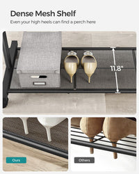 Clothes Rack With Wheels Metal Garment Rack 35.8in Wide – product view 11 | Amaraloft