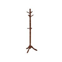 Solid Wood Coat Rack With 10 Hooks – product view 2 | Amaraloft