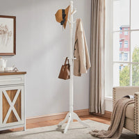 Solid Wood Coat Rack With 10 Hooks – product view 18 | Amaraloft