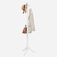 Solid Wood Coat Rack With 10 Hooks – product view 20 | Amaraloft