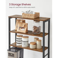 Coffee Bar With 6-Tier Shelves - product photo 05