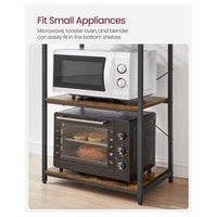 Coffee Bar With 6-Tier Shelves - product photo 06