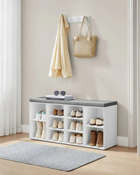 Shoe Storage Bench With Cushion – product view 16 | Amaraloft