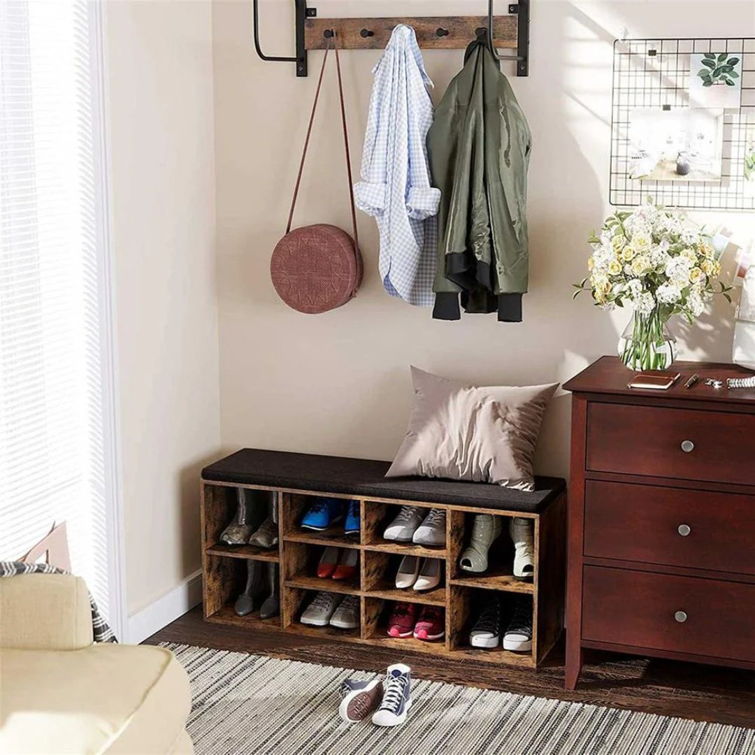Shoe Storage Bench With Cushion – product view 27 | Amaraloft