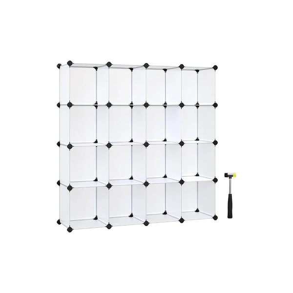 Cube Storage Organizer 12 Or 16 Modular Shelving Units – product view 1 | Amaraloft