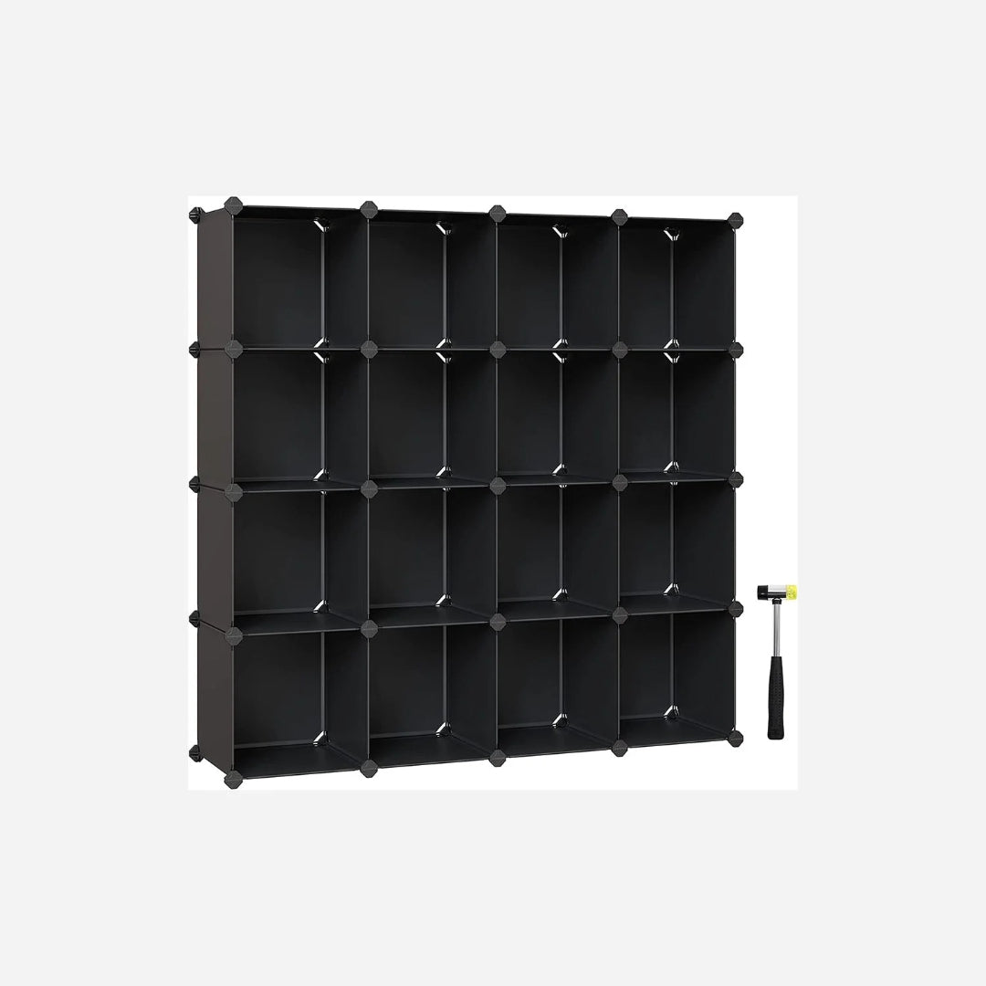 Cube Storage Organizer 12 Or 16 Modular Shelving Units – product view 2 | Amaraloft