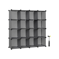 Cube Storage Organizer 12 Or 16 Modular Shelving Units – product view 3 | Amaraloft