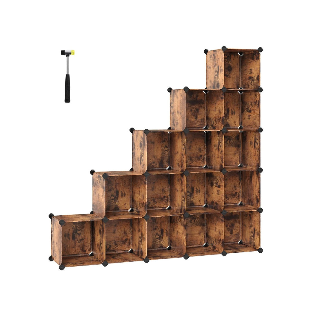 Cube Storage Organizer 12 Or 16 Modular Shelving Units – product view 4 | Amaraloft