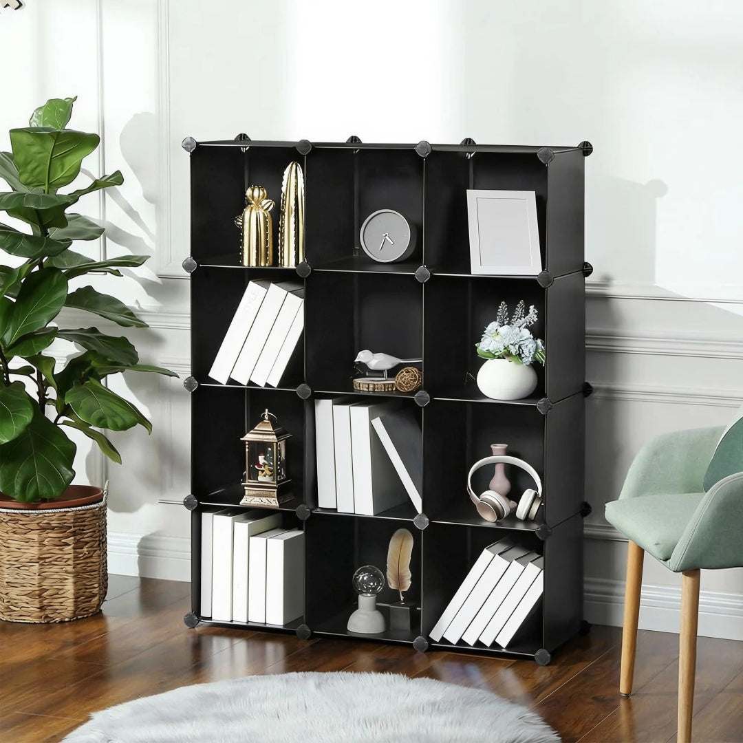 Cube Storage Organizer 12 Or 16 Modular Shelving Units – product view 16 | Amaraloft