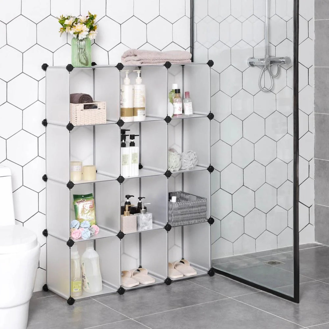 Cube Storage Organizer 12 Or 16 Modular Shelving Units – product view 22 | Amaraloft