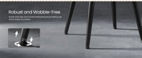 Dining Chairs Set Of 2, 4 Or 6 With Upholstered Seats And Steel Legs - product photo 62