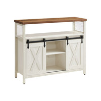 Dining Storage Sideboard With Door Rustic Brown - product photo 18