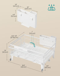 Dish Kitchen Dish Rack With Drainboard - product photo 13