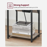 End Table With USB Ports And Outlets - product photo 34