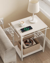 End Table With USB Ports And Outlets - product photo 63