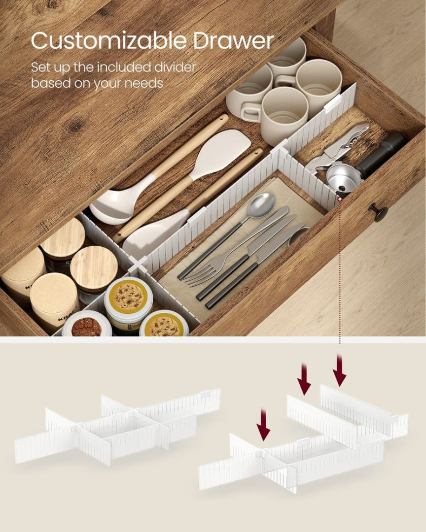 Farmhouse Buffet Cabinet with Drawer and Adjustable Shelf Storage – product view 18 | Amaraloft