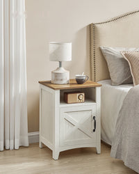 Farmhouse Nightstand With Barn Door - product photo 22