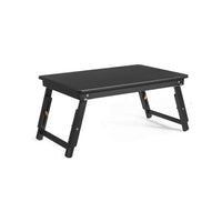 Bamboo Laptop Bed Desk With Tilting Top & Adjustable Height – product view 2 | Amaraloft