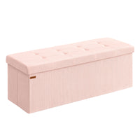 Foldable Storage Ottoman Bench With Foot Rest - product photo 13