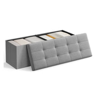 Folding Storage Ottoman Bench - product photo 21