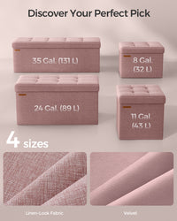 Folding Storage Ottoman Bench - product photo 38
