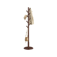 Solid Wood Coat Rack With 7 Hooks – product view 2 | Amaraloft