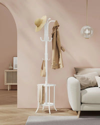 Freestanding Coat Rack With Umbrella Holder & 12 Hooks – product view 10 | Amaraloft