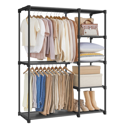 Freestanding Portable Closet With Shelves - product photo 01