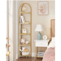 Glass Corner Shelf Stand 3 Or 5 Tier Storage Display Shelf – product view 23 | Amaraloft