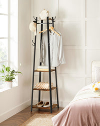 Hall Trees Free Standing With Hooks - product photo 03