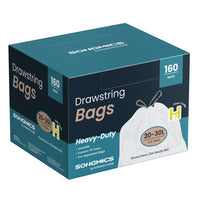 Heavy-Duty Garbage Bags With Drawstrings - product photo 23