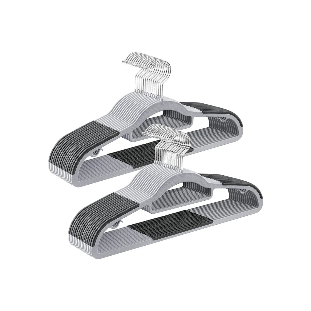 Heavy Duty Plastic Clothes Hangers Pack Of 30 Or 50 – product view 1 | Amaraloft