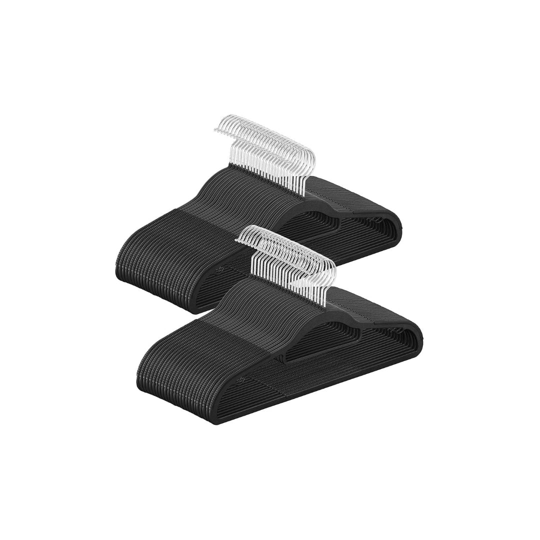 Heavy Duty Plastic Clothes Hangers Pack Of 30 Or 50 – product view 6 | Amaraloft