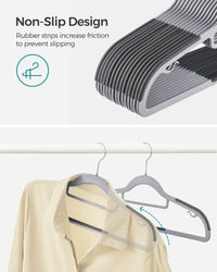 Heavy Duty Plastic Clothes Hangers Pack Of 30 Or 50 – product view 11 | Amaraloft