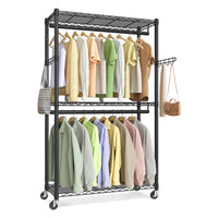 Heavy-Duty Rolling Clothes Rack - product photo 07