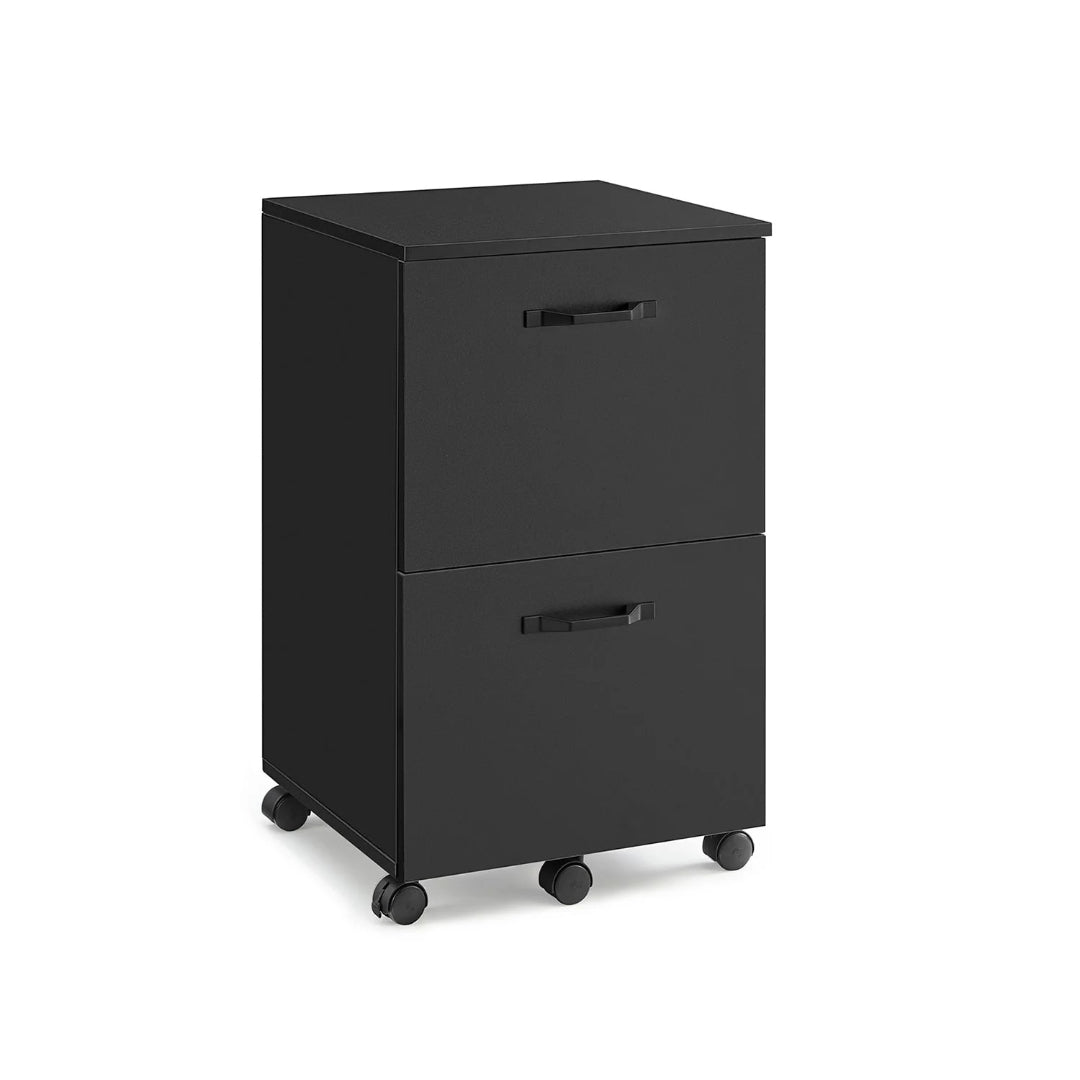 2 Drawer Rolling File Cabinet With Lockable Wheels – product view 2 | Amaraloft