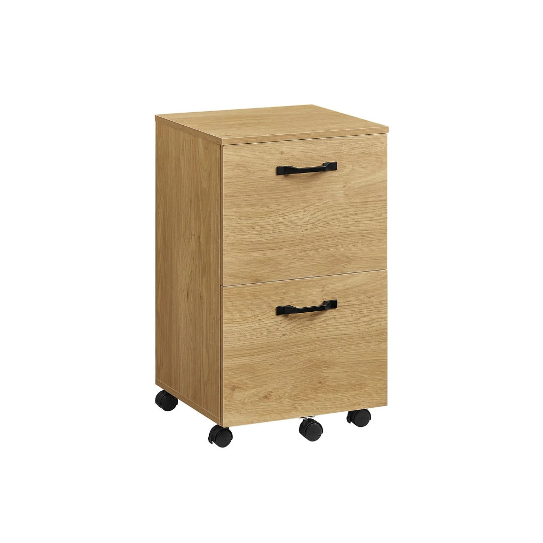2 Drawer Rolling File Cabinet With Lockable Wheels – product view 5 | Amaraloft