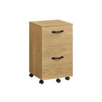 2 Drawer Rolling File Cabinet With Lockable Wheels – product view 5 | Amaraloft
