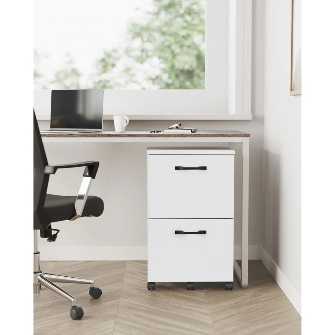 2 Drawer Rolling File Cabinet With Lockable Wheels – product view 12 | Amaraloft