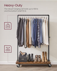 Industrial Pipe Garment Rack - product photo 06