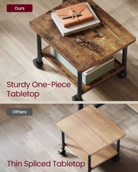 Under Desk Printer Stand With Wheels – product view 5 | Amaraloft