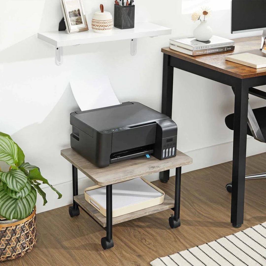 Under Desk Printer Stand With Wheels – product view 10 | Amaraloft