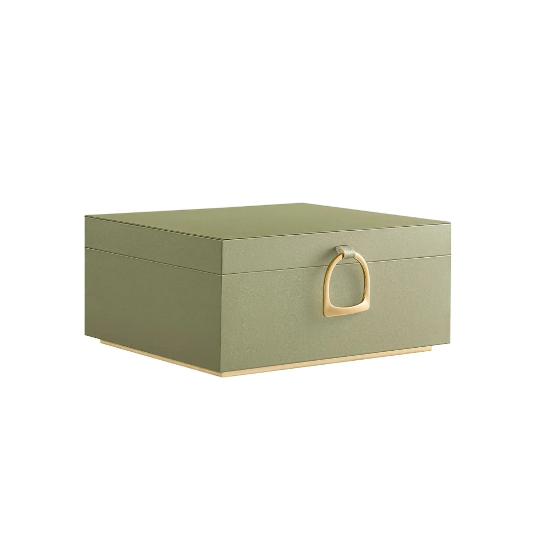 Jewelry Box Organizer With Handle 2 Layer Storage – product view 4 | Amaraloft
