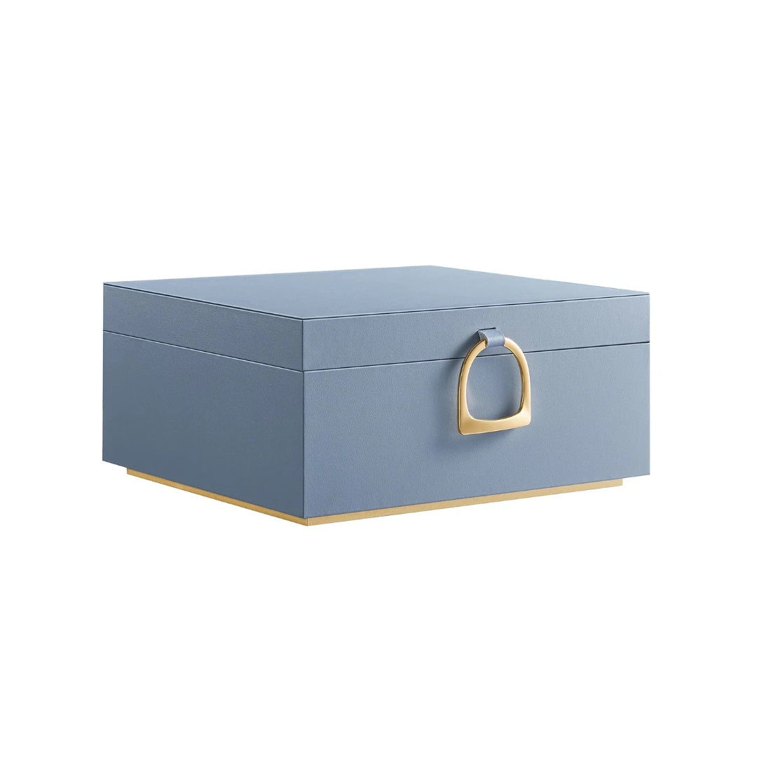 Jewelry Box Organizer With Handle 2 Layer Storage – product view 5 | Amaraloft