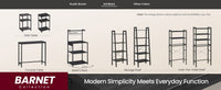 Kitchen Bakers Rack With Power Outlet And Flexible Shelving - product photo 19